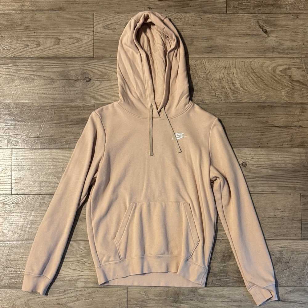 Nike Men's Hooded Pullover Sweatshirt - Blush